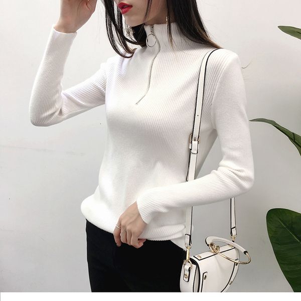 

women's cape fall collar sweater for women in wearing long sleeve firmware zipper m101, Black