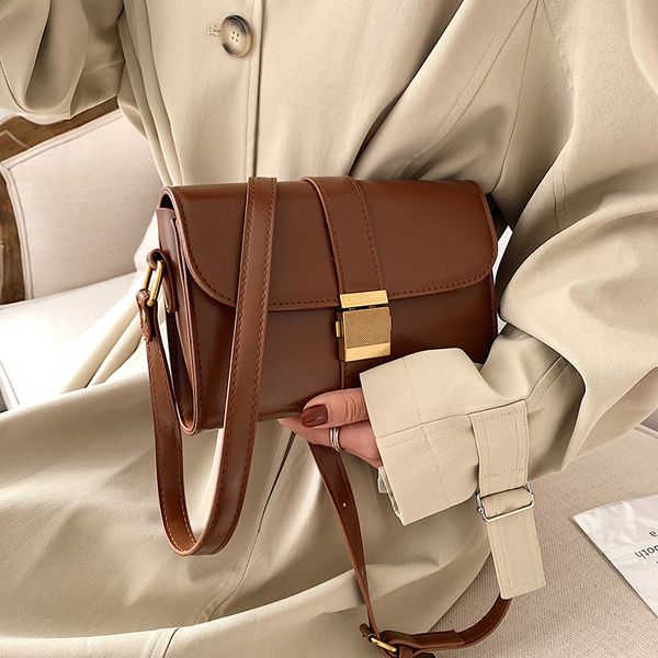 

fashion simple women's designer handbag new quality pu leather women tote bag small shoulder crossbody bags