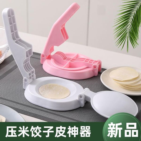 

pc dumpling tools jiaozi maker mould skin artifact household type kitchen manual skin-pressing mold 2021 baking & pastry