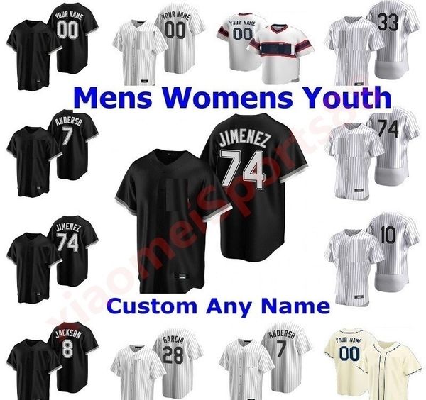 

2021 Chicago Men Women kids youth White Sox Baseball Jerseys 72 Carlton Fisk #79 Jose Abreu Michael Frank Thomas Stitched Wholesale jersey, Blue;black