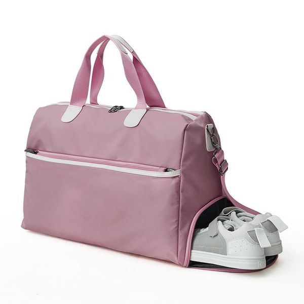 

duffel bags travel bag large capacity waterproof wearable lightweight luggage wet and dry separation short trip