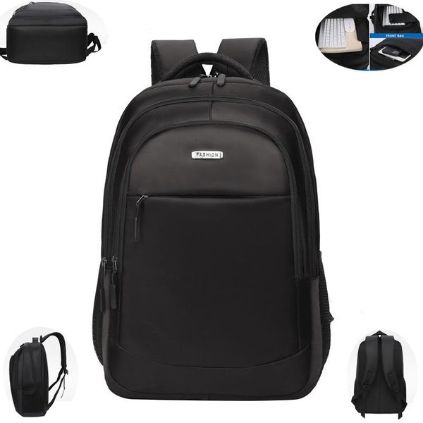 

backpack 2021 vintage black lapbag men women 15.6 inch notebook rucksack large teenager school computer bagpack mochila male
