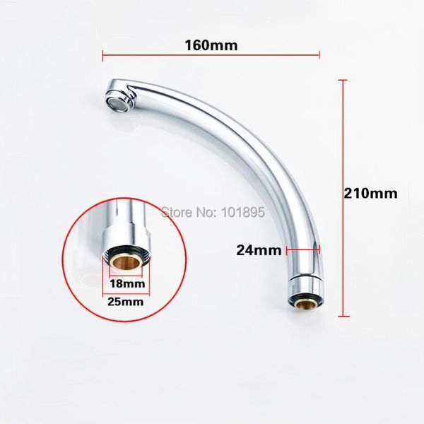 

kitchen faucets metal material chrome finishing f shape of tap spout