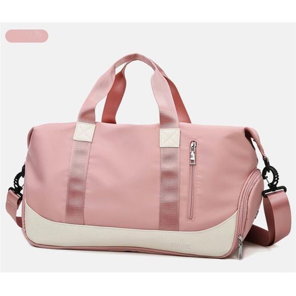 

outdoor bags large travel duffel bag women lightweight 25l oxford cloth men traveling yoga gym sports equipment organizer storage