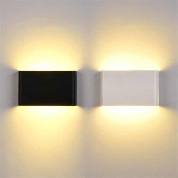 

outdoor wall lamps 6w 12w up down garden porch light ip65 corridor balcony stair villa front door lamp