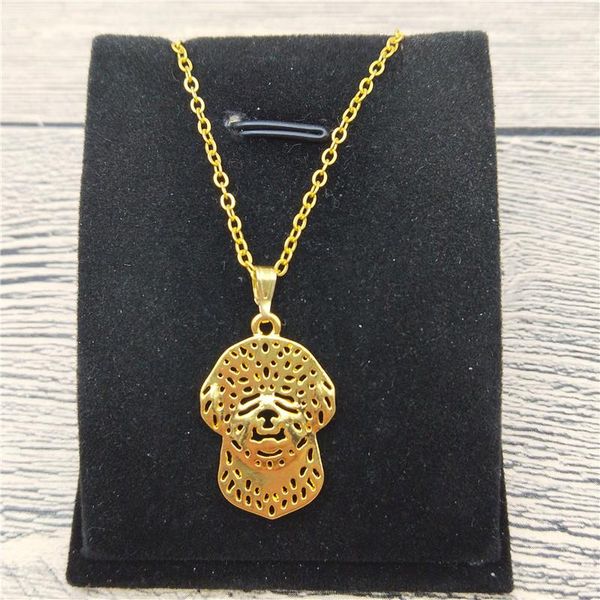 

lagotto romagnolo necklace trendy style pendant women fashion pet dog jewellery necklaces, Silver