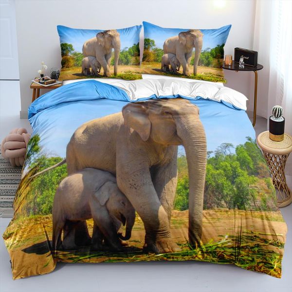

bedding sets 3d white custom animal beddings quilt covers pillow comforter full king  double size