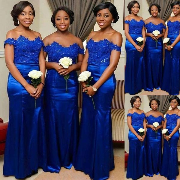 

bridesmaid dress trumpet off-shoulder mermaid ball gown elastic satin dresses formal applique evening prom party gow, White;pink