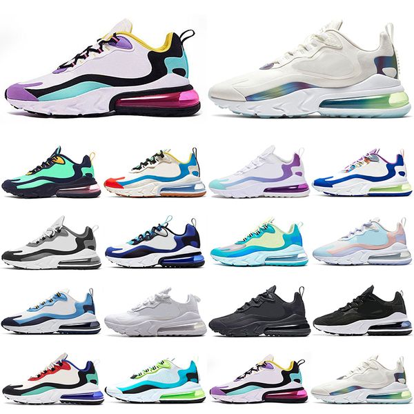 

fashion running shoes man woman react triple white black bauhaus oracle aqua bright violet bubble pack-1 electro green cream blue purple eas
