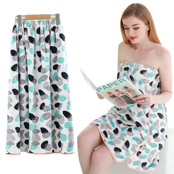 

towel wearable microfiber bathrobe soft bath for adults absorbent woman shower robe home textiles bathing bathroom 1pc
