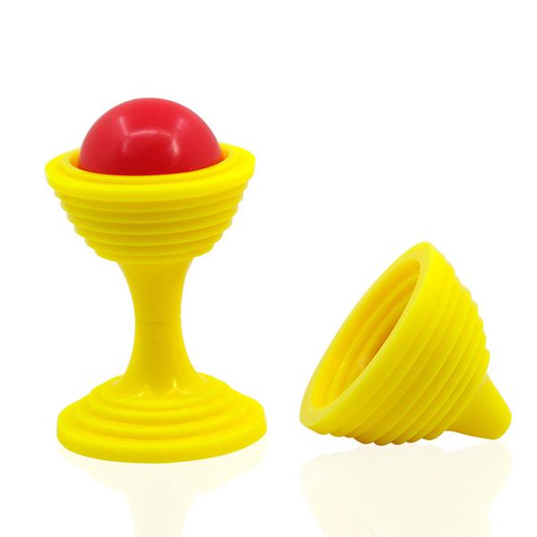 

1pcs random color magic cup trick props nice festival happy props children game magic prop