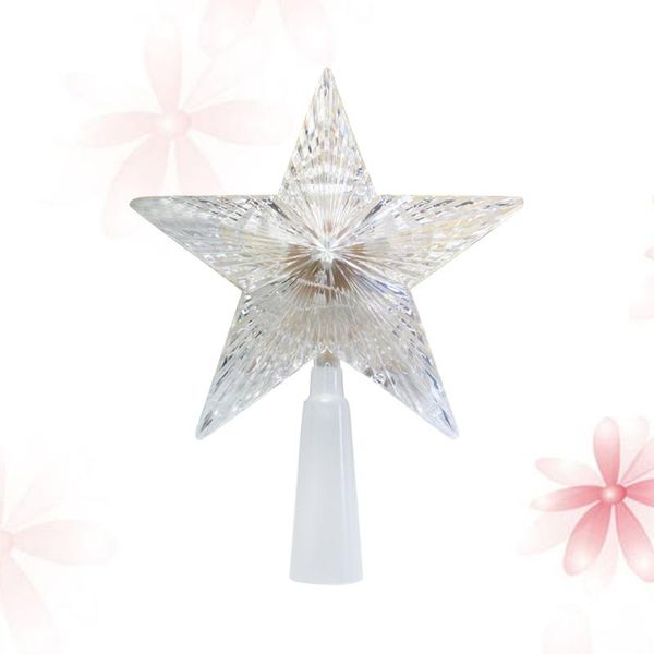 

christmas decorations led star tree er glitter holiday 5 point festival treedecor for home party