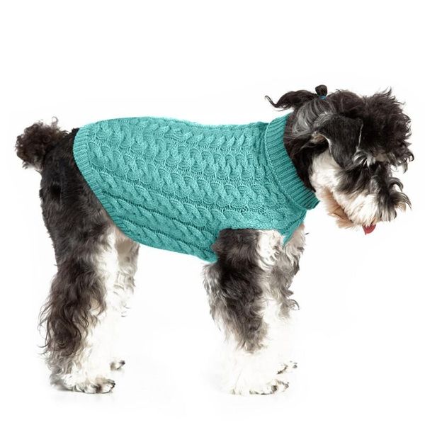 

pet soft acrylic sweater cat dog casual warm autumn and winter clothing elastic solid color 2021 apparel