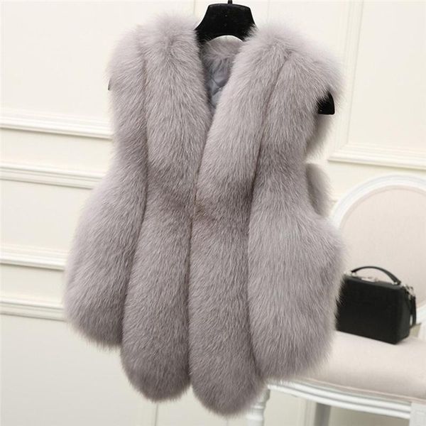 

women's vests vest hooded women womens fur collar plus size slim gilet outwear warm faux waistcoat coat jacket, Black;white