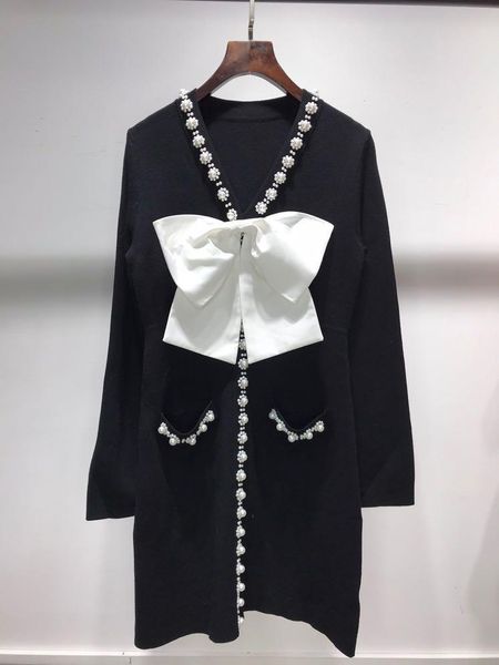 

casual dresses wb101079 fashion women 2021 spring dress luxury european design party style, Black;gray