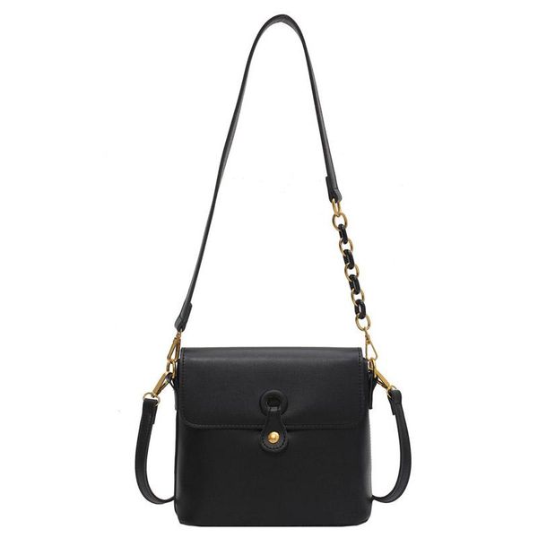 

shoulder bags 2021 fashion trend women casual square small bag hasp crossbody solid color tote messenger handbags sac