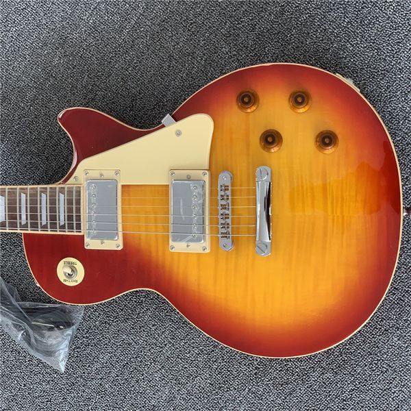 

electric guitar, sports, maple flame high-quality guitar.