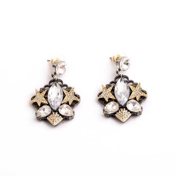 

bulk price 2021 high fashion look brisk classical vintage accessory earrings for girlfriend stud, Golden;silver