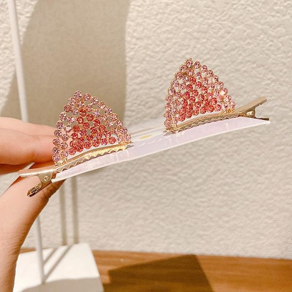 

hair clips & barrettes korea cute cat ear hairpin rhinestone shining side clip girl bangs duckbill net celebrity, Golden;silver