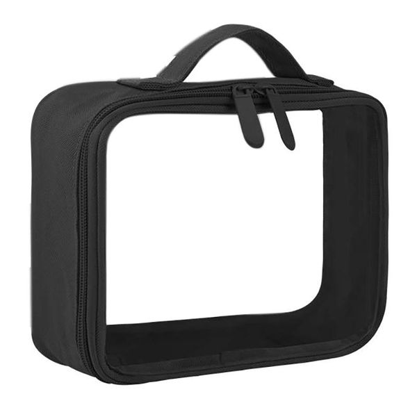

cosmetic bags & cases travel clear makeup bag organizer transparent pvc beautician beauty toiletry make up pouch wash