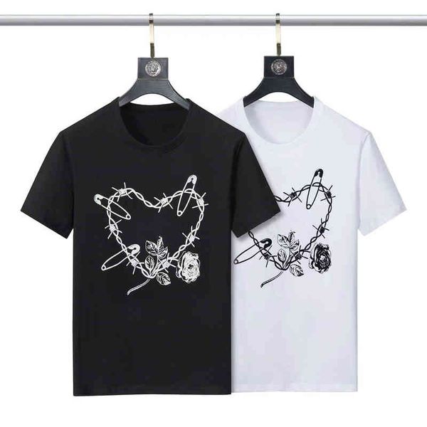 

france letters embroidery tee t-shirt mens womens couples summer paris street tees men s clothing casual short sleeve, White;black