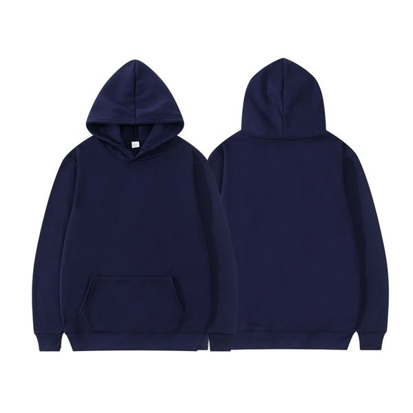 

men's women's 14 color new hooded sweater in autumn and winter, Black