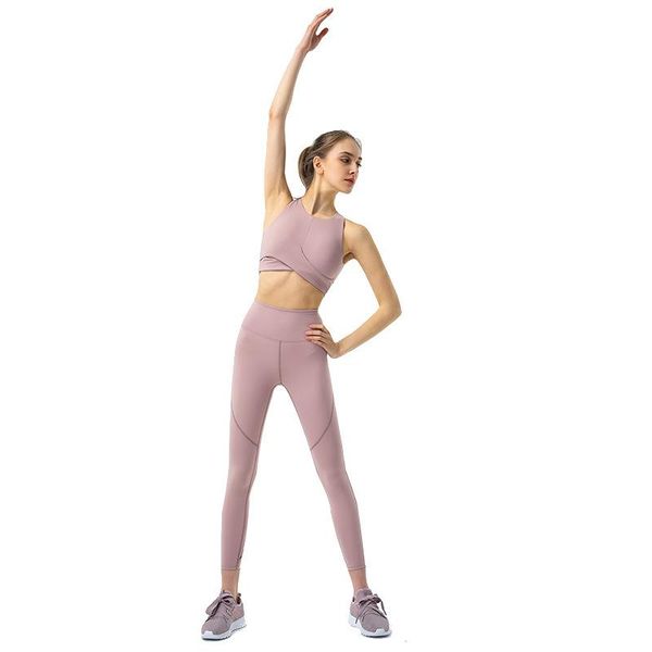 

backless gym bra crop cross back sports push up seamless fitness yoga outfit