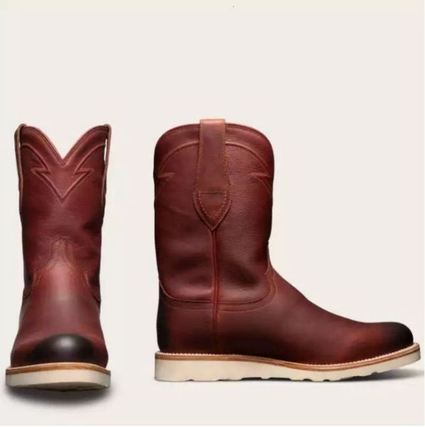 

dress shoes regulaÃ§Ã£o de altura em couro pu para homens, botas cowboy ocintais com manga um pÃ©, pedais cote v profundo, casual ka631 ocvo, Black