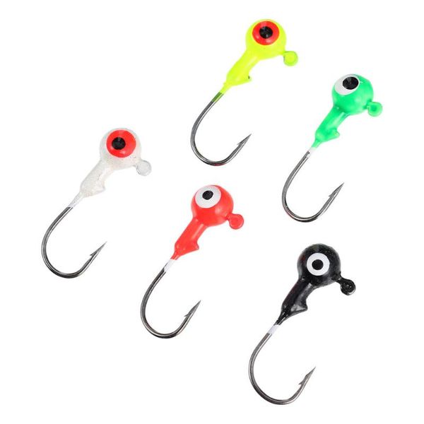

fishing hooks 50pcs 3.5g durable hook supply fish accessory (mixed color)