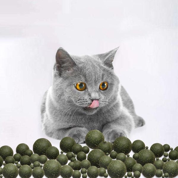 

cat toys pet catnip edible ball safety healthy mint cats home chasing game toy products clean teeth the stomach