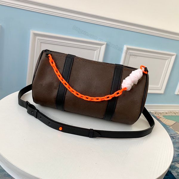 

mini messenger cross body shoulder bags 44479 female designer handbags matte orange chain strap classic retro fashion vitality large-capacit