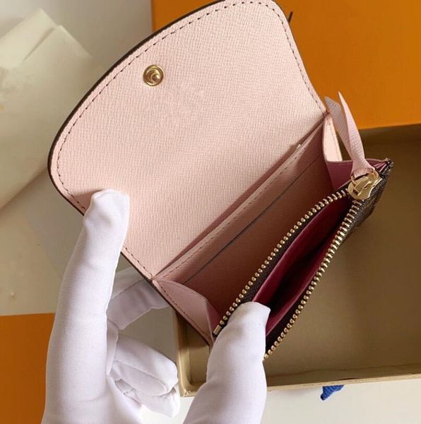 

luxury designer printed wallets bag classic brand lattice women wallet large-capacity multi-card coin purse design ladies clutch bags female, Brown;gray