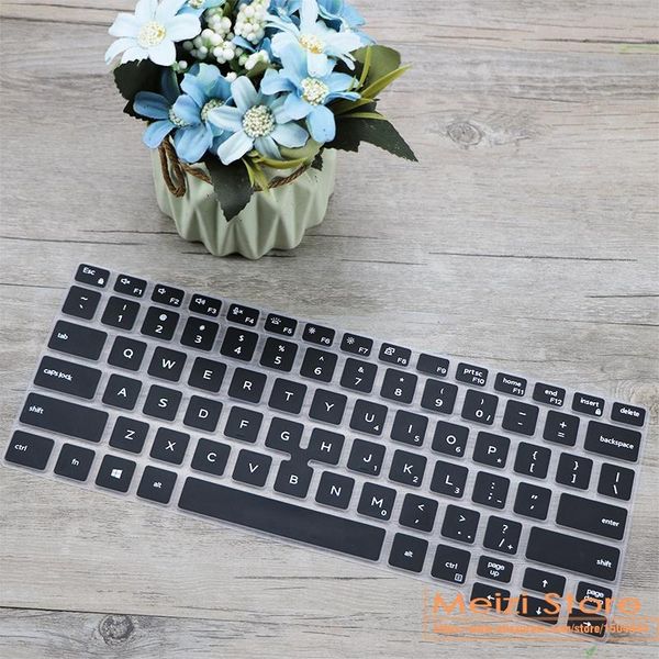 

silicone lapkeyboard cover skin for latitude 7400 9410 2-in-1 business 5400 5401 14 inch covers