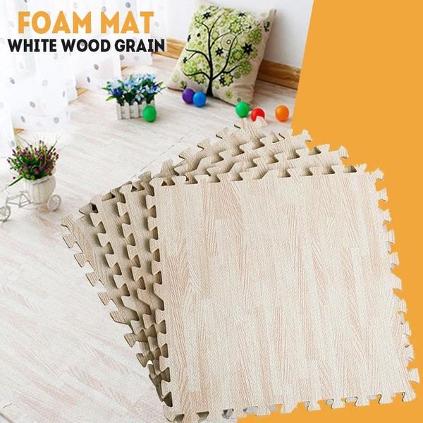 

carpets wood grain puzzle mat baby foam play splicing bedroom thicken soft modern floor kids rug crawling carpet