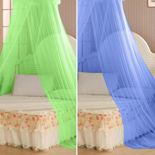 

mosquito net elegent lace house bedding decor sweet round bed canopy dome