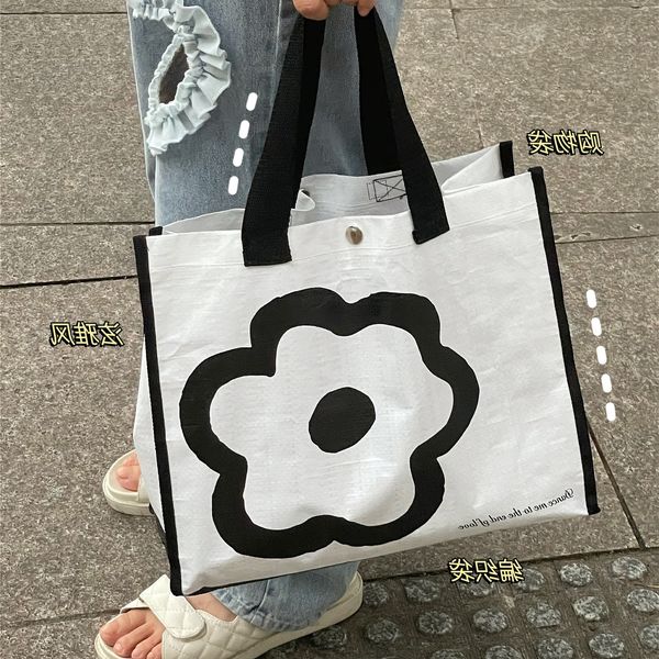 

cute bag female summer portable shoulder large capacity shopping hand