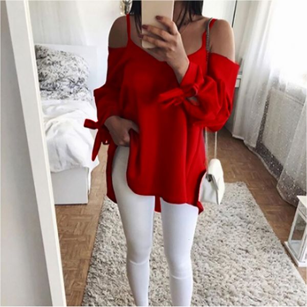 

women's blouses & shirts blouses long sleeve, sexy, loose blouse, casual, for women, big ws9031m sizes bu78, White