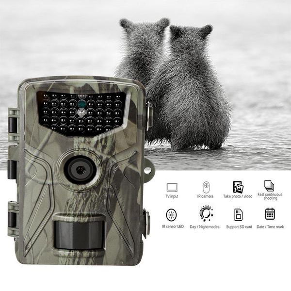 

hunting cameras 16mp 1080p trail camera multi-function hc804a infrared night vision wild po wildlife tracking surveillance