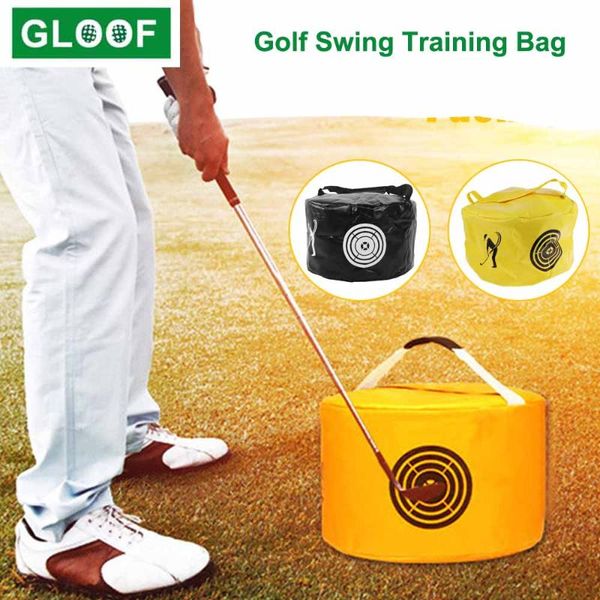 

golf training aids swing bag power impact aid practice smash hit strike multifunctional exercise equipment pack
