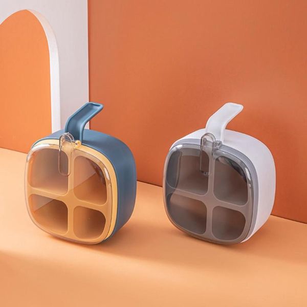 

storage bottles & jars water proof durable large capacity nordic style spice box plastic jar visual lid for salt