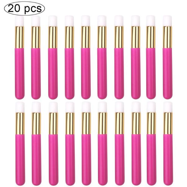 

makeup brushes 10/20pcs eyelash extensions cleaning brush set lash shampoo eyebrow nose pore blackhead deep tool