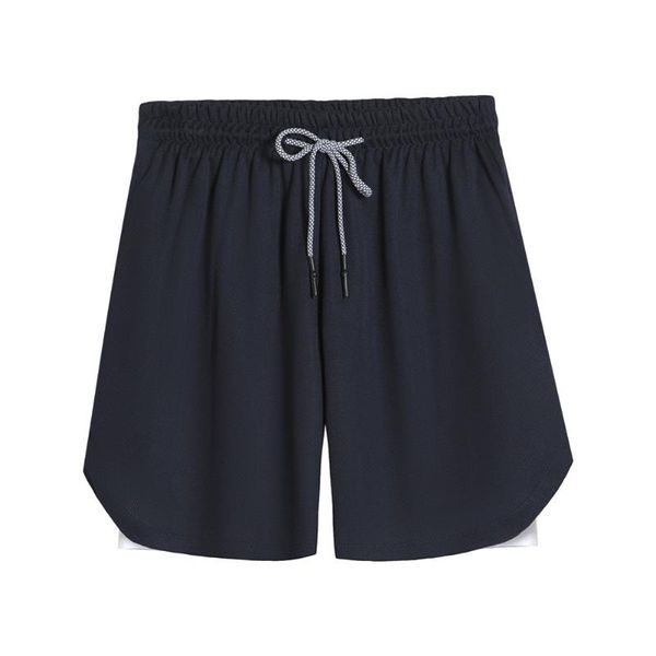 

men swim fitted shorts male bodybuilding workout gym running tight lifting 6 colors men's, White;black