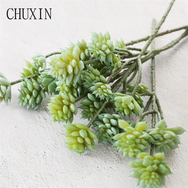 

artificial flower succulent plants 6 head bergamot lotus home deskpotted ornaments wedding bouquets accessories po props decorative flow