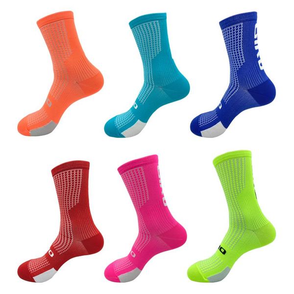 

high compression sport hiking socks cycling men's women's warm football basketball funny knee-hight sports, Black