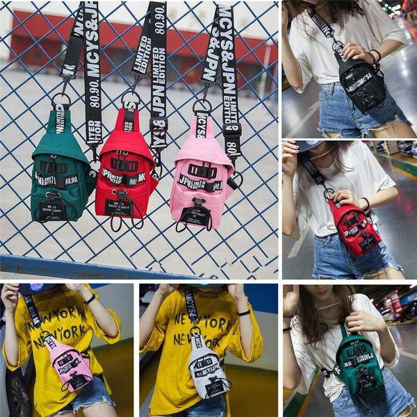 

fashion women's waist bag pack purse chest shoulder travel pouch zipper bags