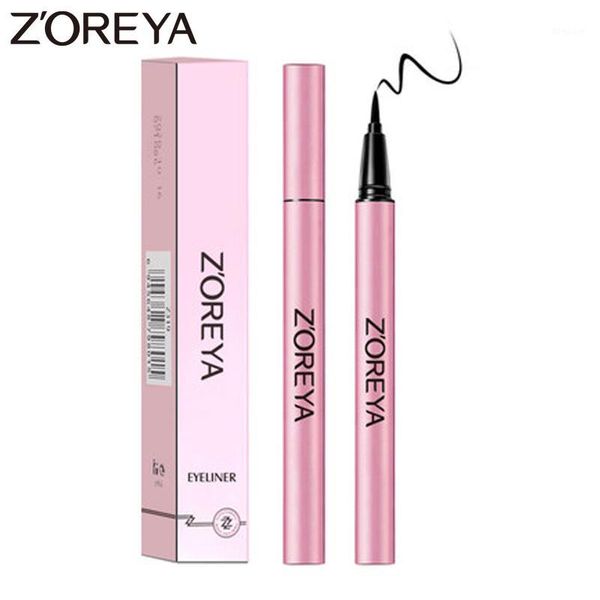 

zoreya eyeliner pencil waterproof long-lasting fast dry eye makeup tools easy to wear aluminum tube pencil1