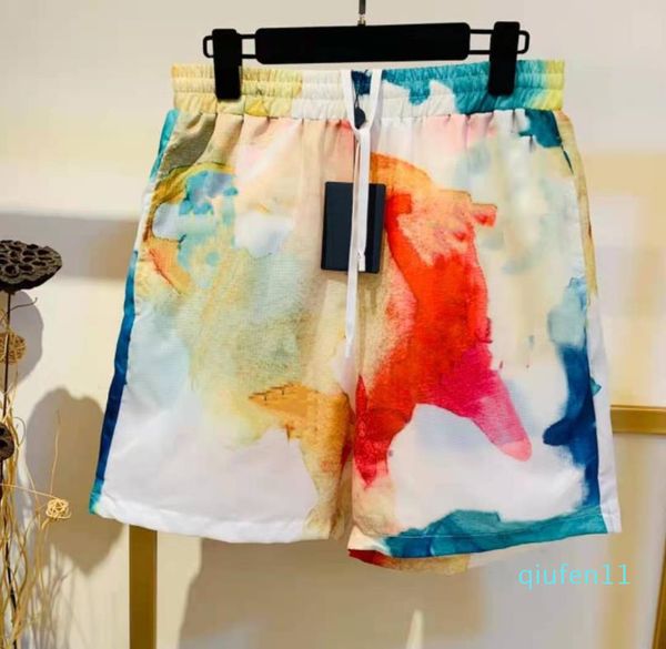 

21ss casual summer shorts beach women men high street outdoor middle pants, Black