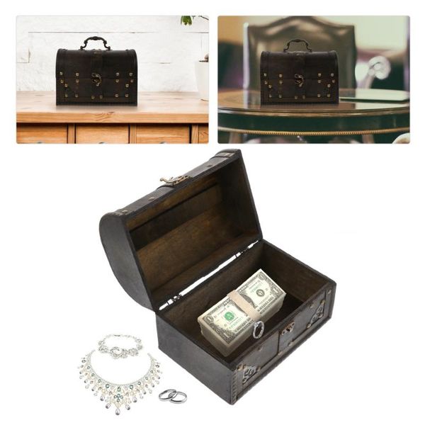 

storage bottles & jars wooden deskorganizer retro container jewelry box