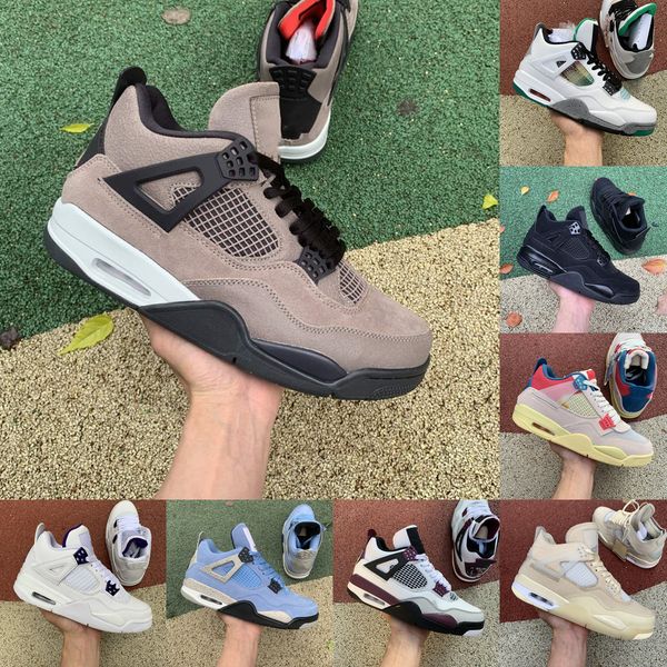 

high 4 men women basketball shoes 4s university blue fire red white sail union guava ice mens sneakers black cat cactus jack tattoo cool gre