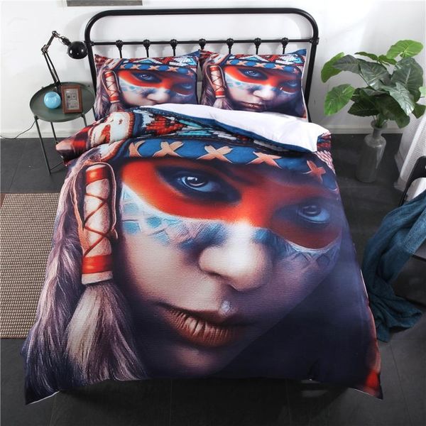 

bedding sets 3d anime set  duvet cover bed cotton bedroom